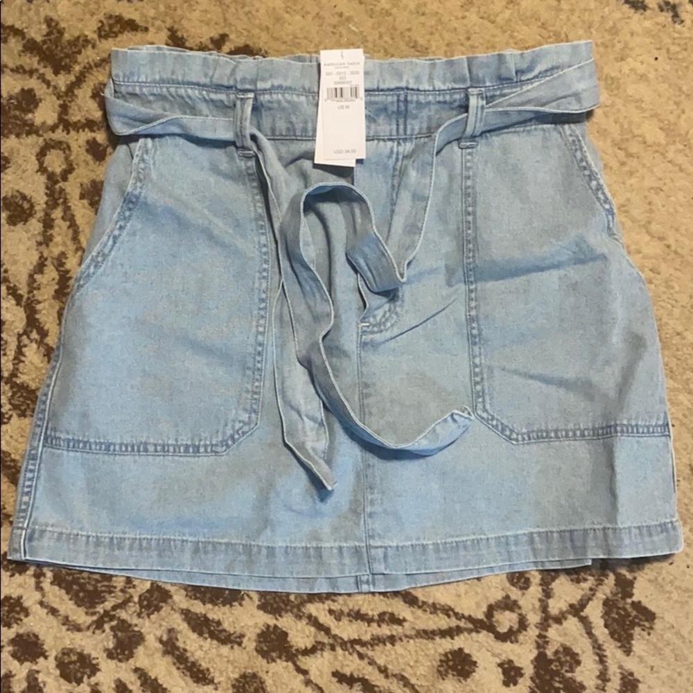 American Eagle Paper Bag Skirt